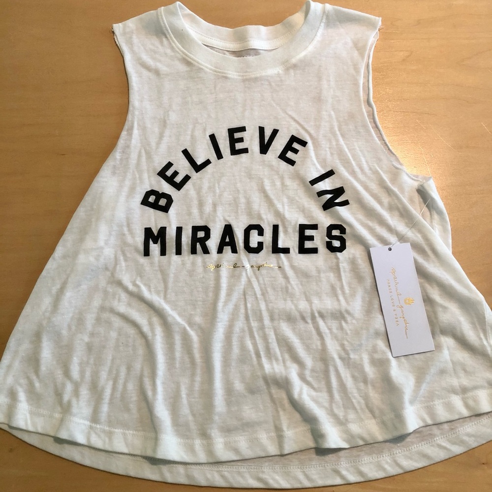 Spiritual Gangster crop tank, XS